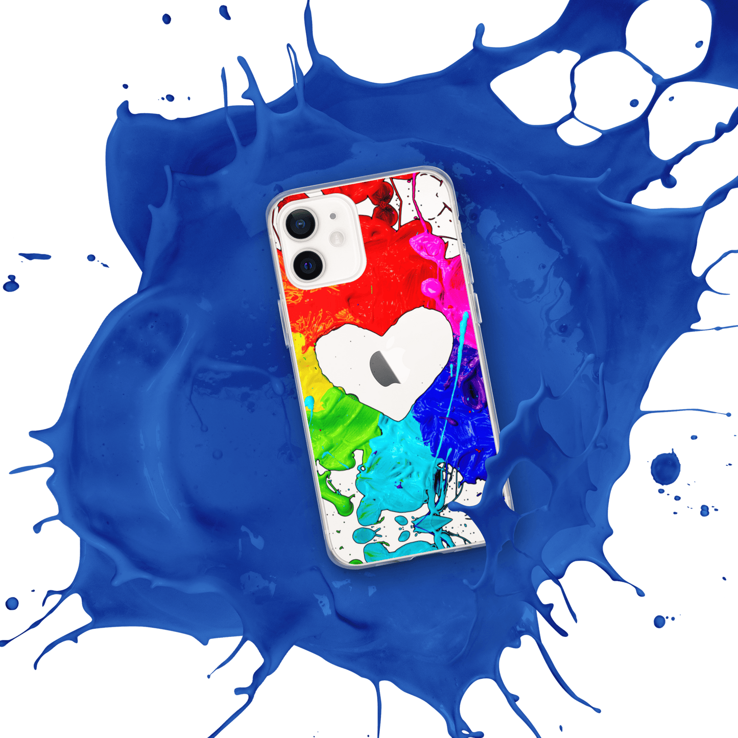 Heart Splash iPhone Case - The Grateful Hearts