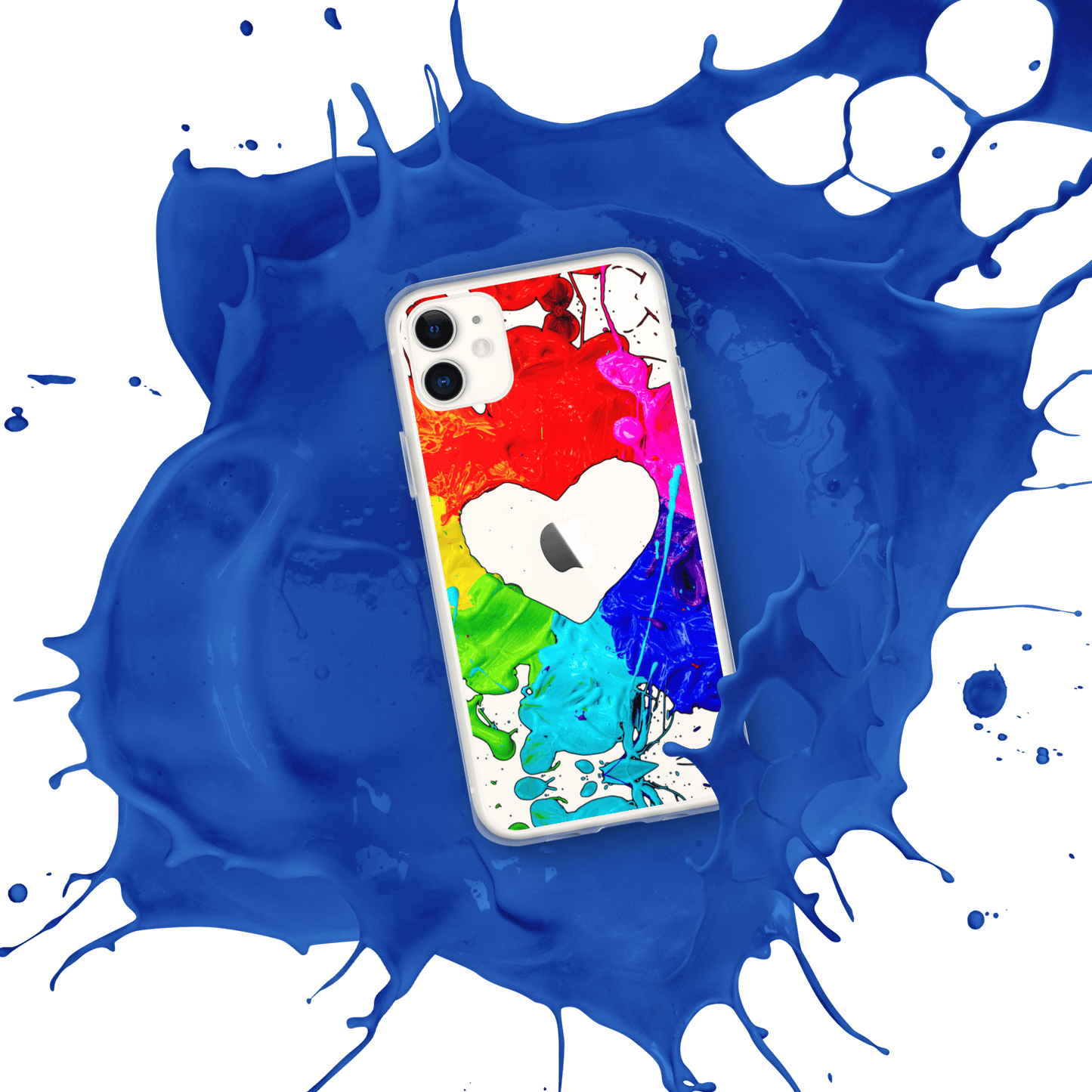 Heart Splash iPhone Case - The Grateful Hearts