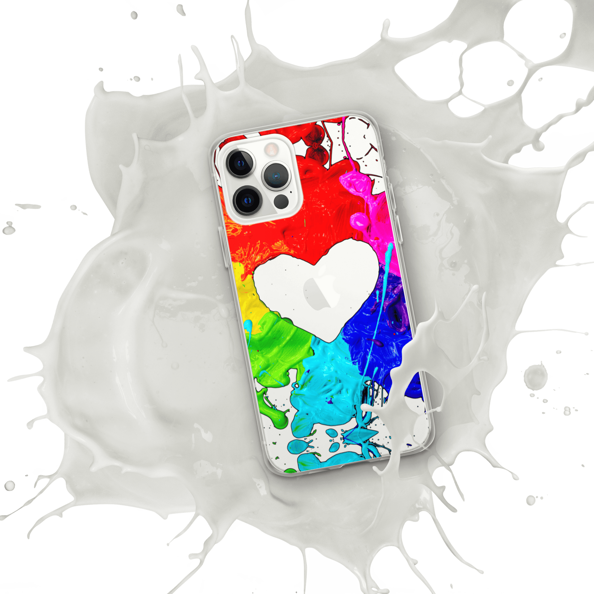 Heart Splash iPhone Case - The Grateful Hearts