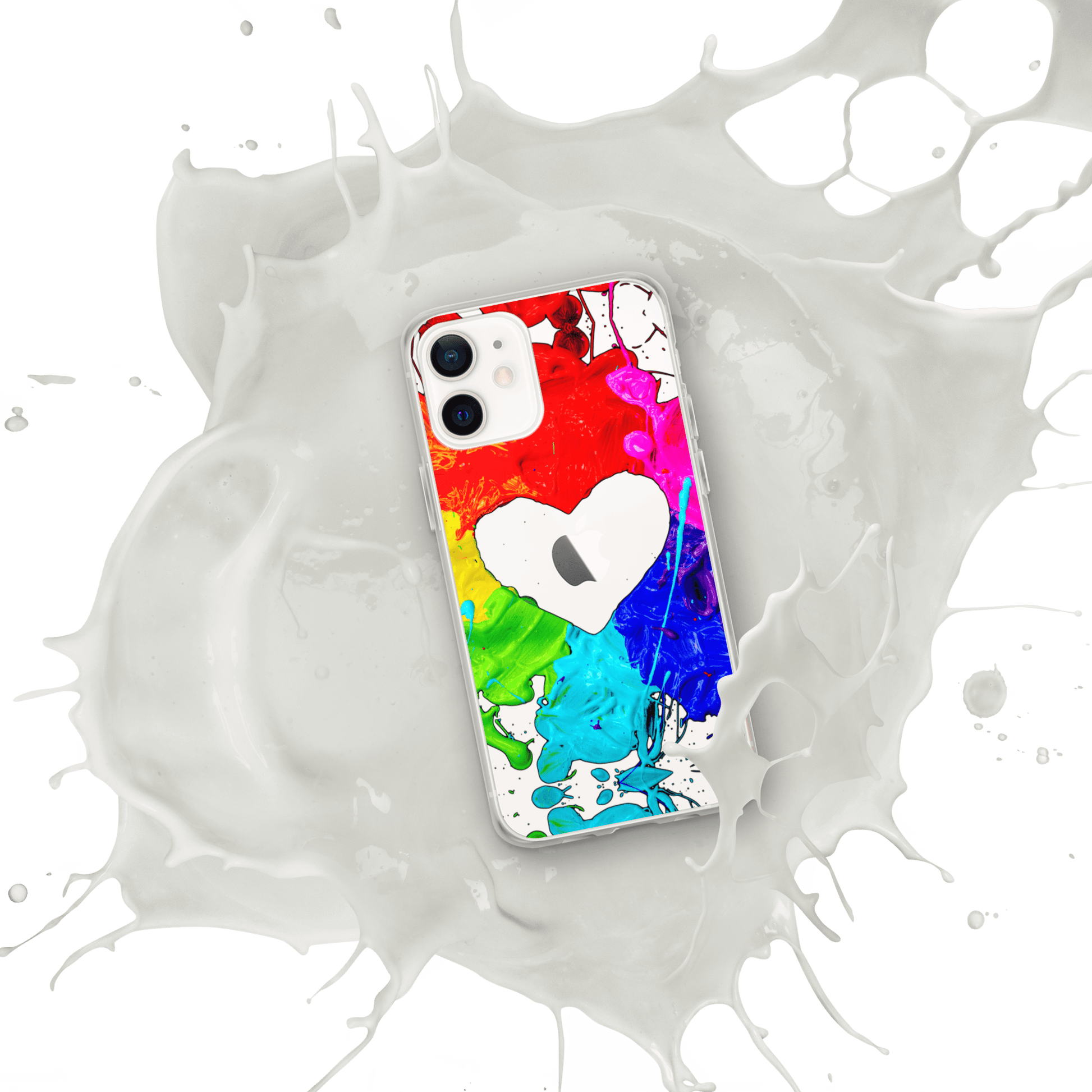 Heart Splash iPhone Case - The Grateful Hearts