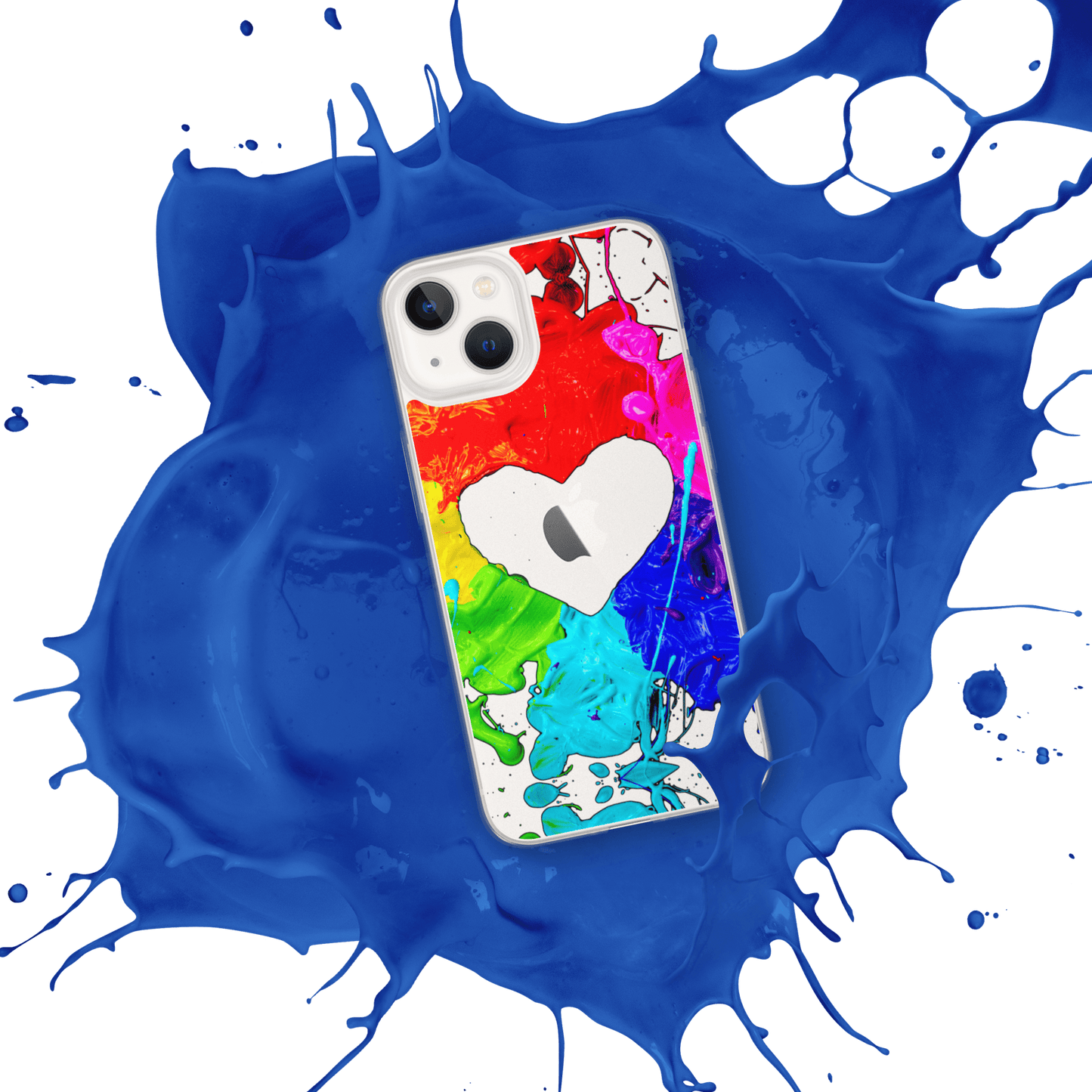 Heart Splash iPhone Case - The Grateful Hearts