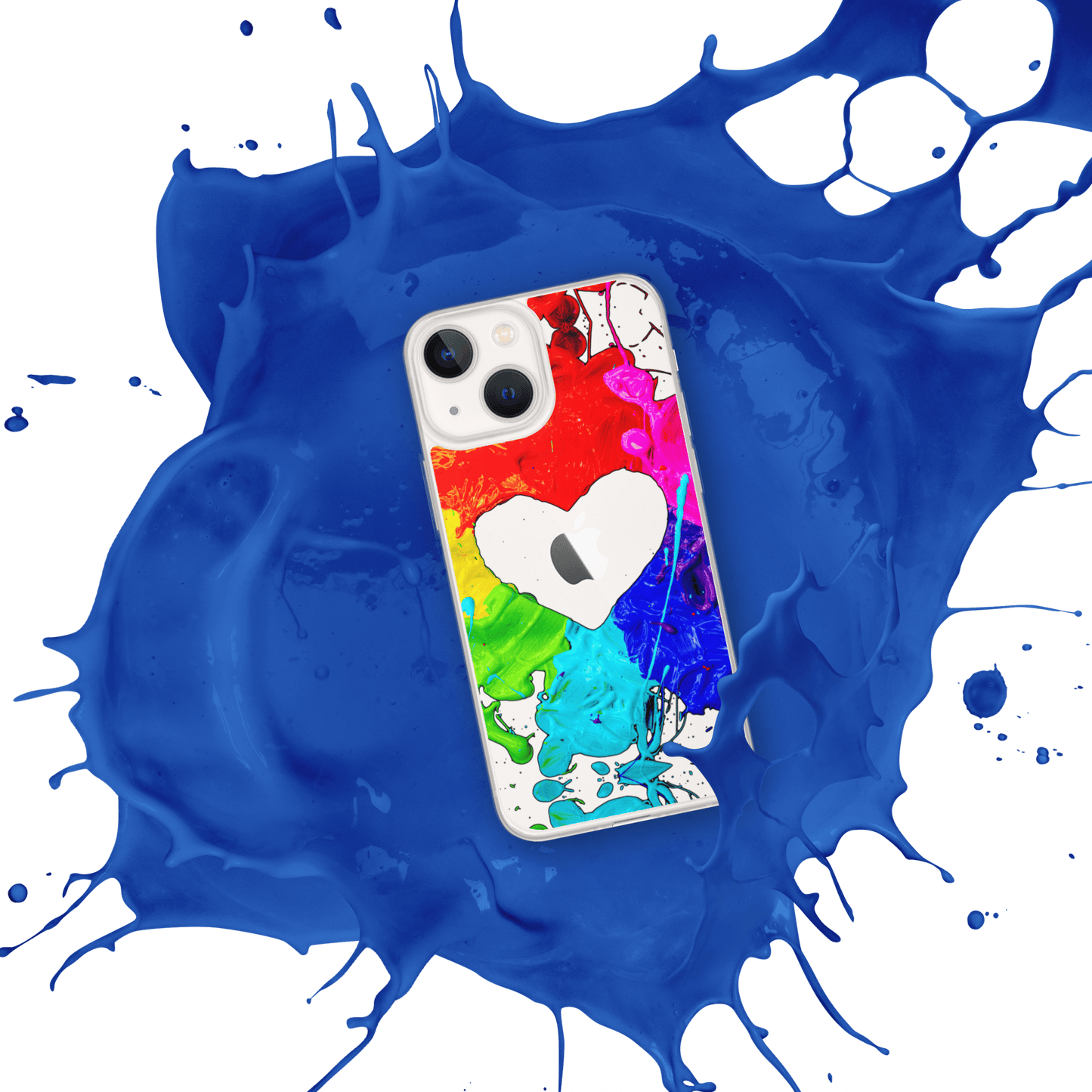 Heart Splash iPhone Case - The Grateful Hearts