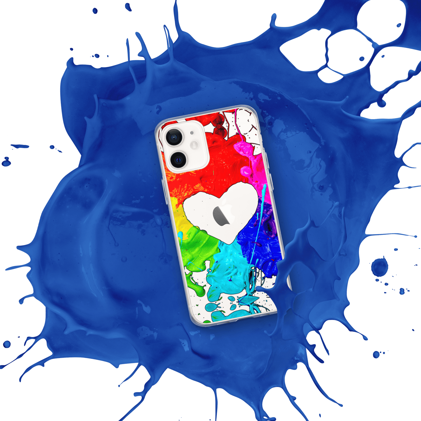 Heart Splash iPhone Case - The Grateful Hearts