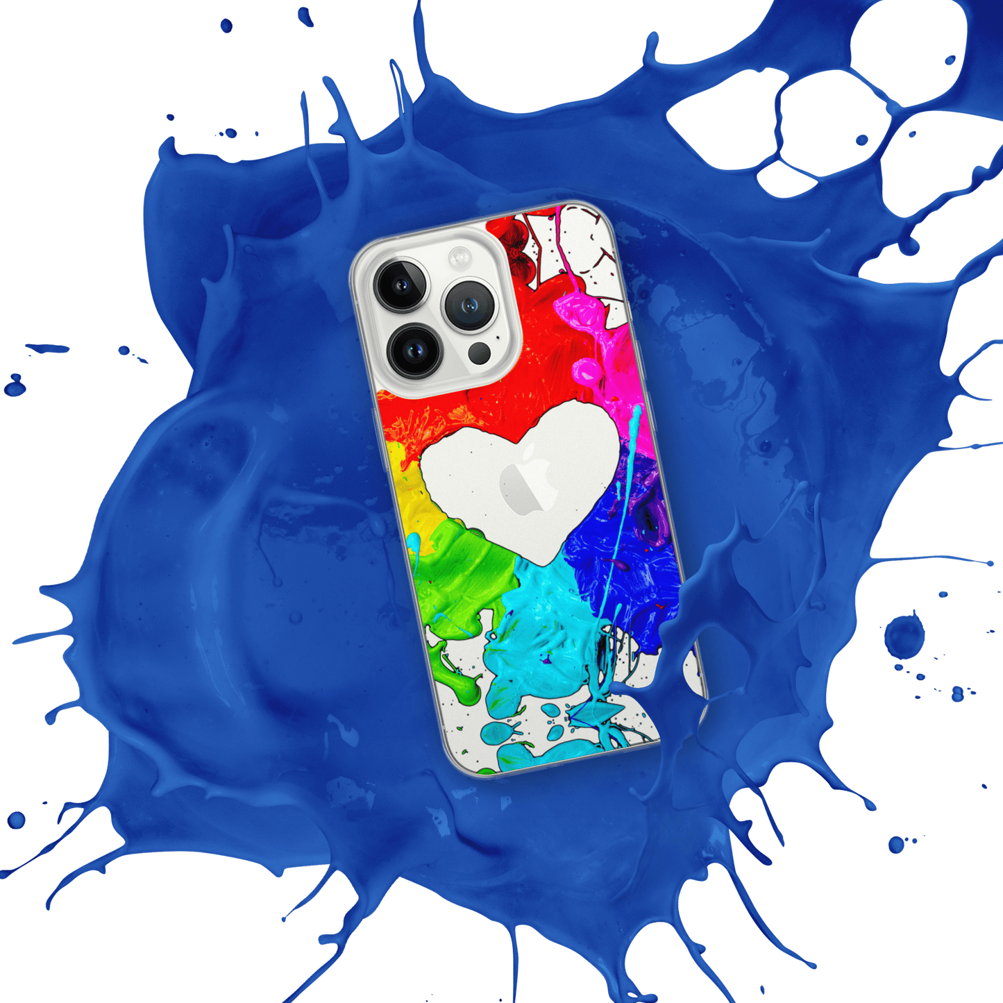 Heart Splash iPhone Case - The Grateful Hearts