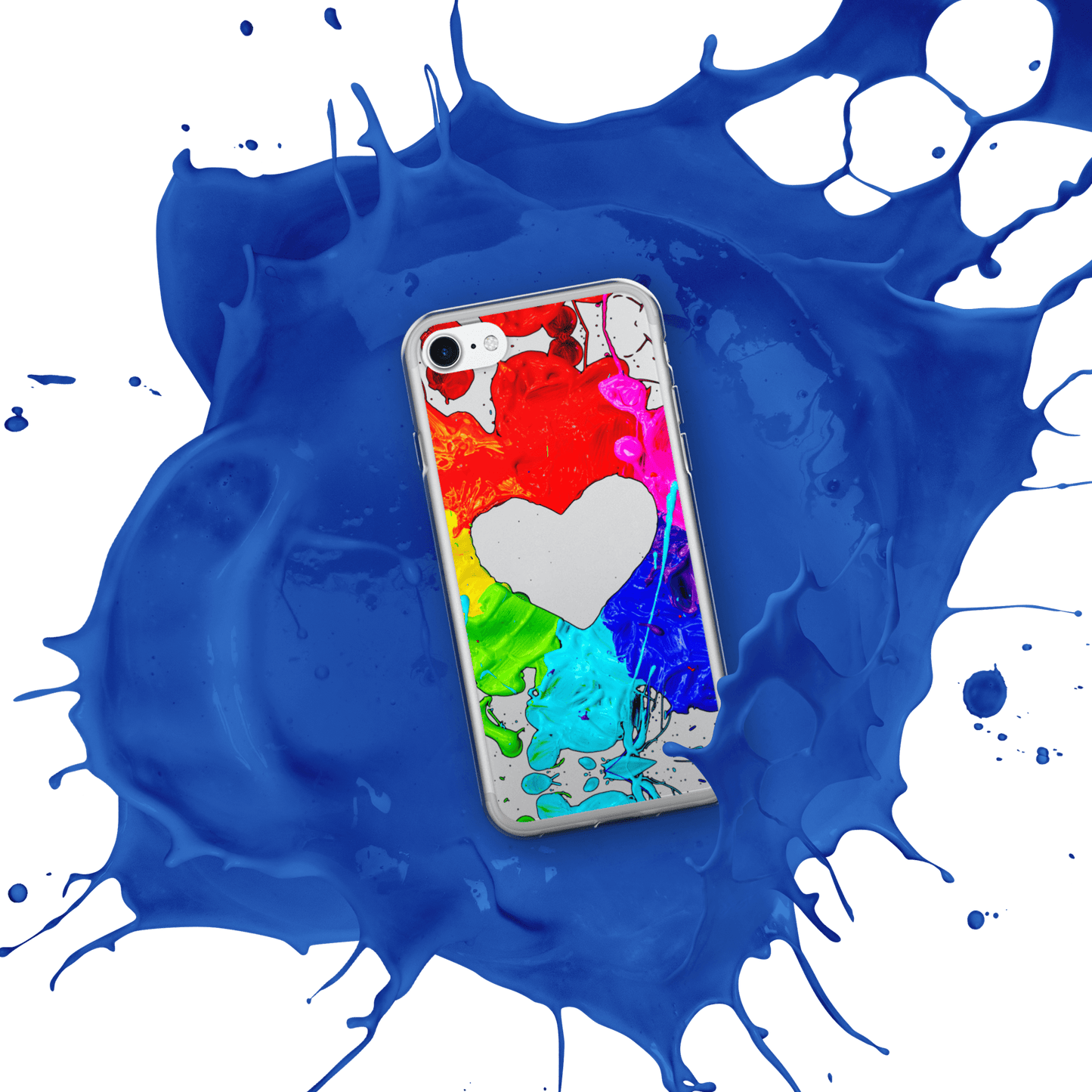 Heart Splash iPhone Case - The Grateful Hearts