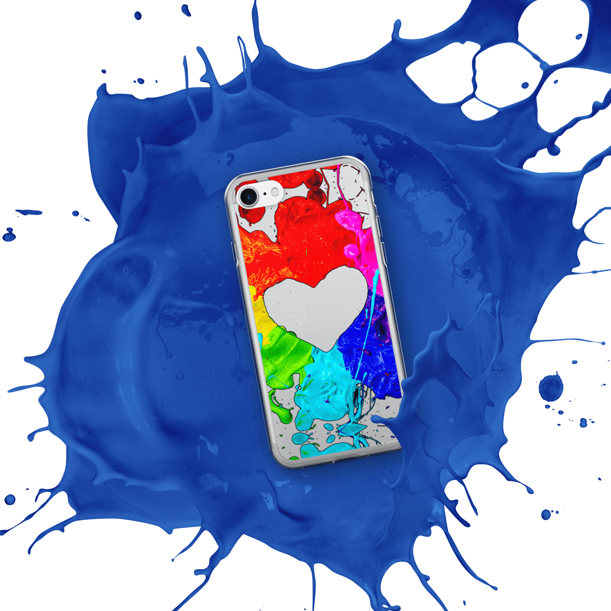 Heart Splash iPhone Case - The Grateful Hearts