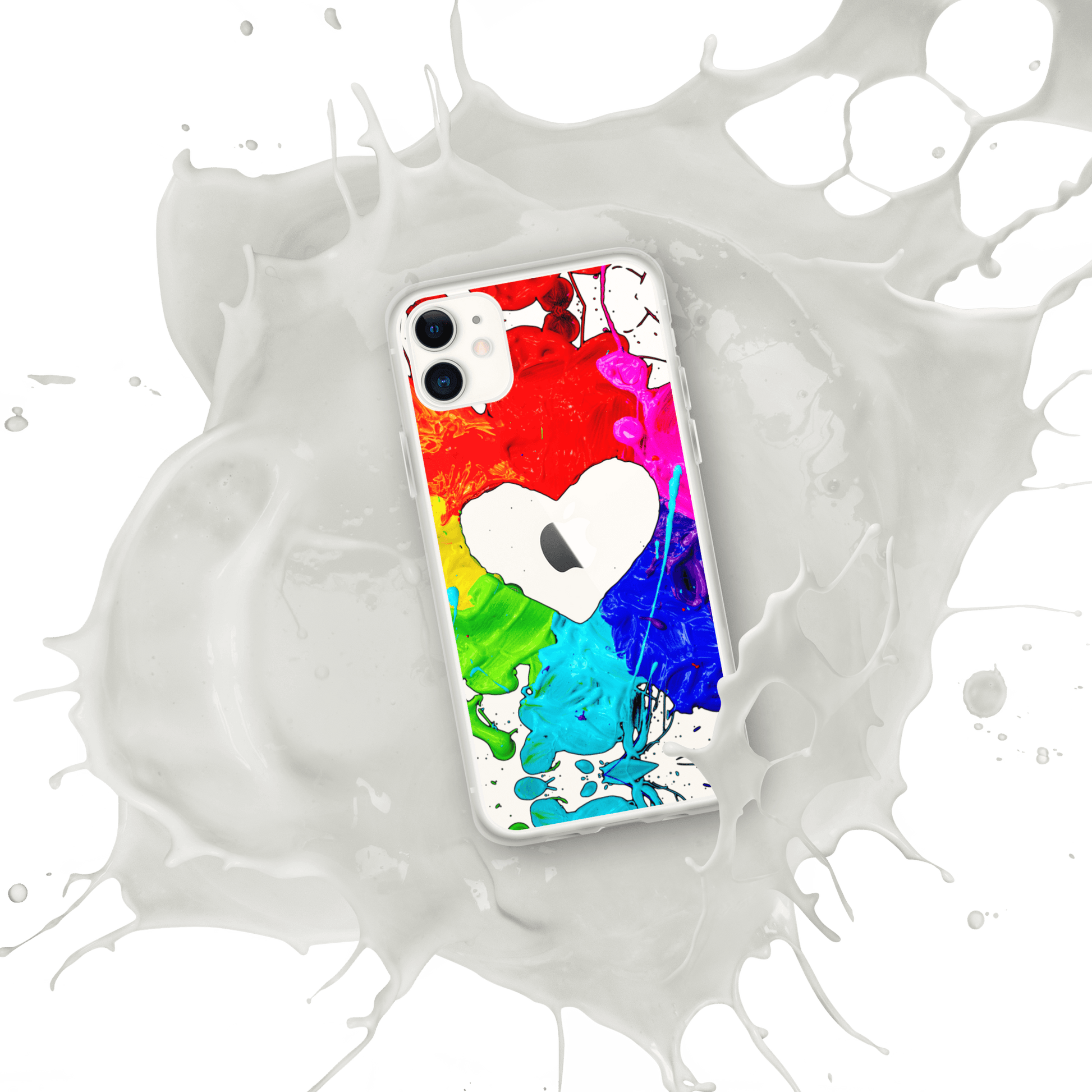 Heart Splash iPhone Case - The Grateful Hearts