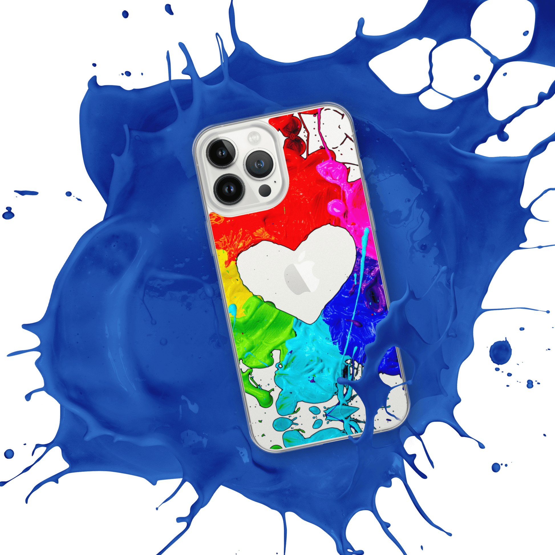 Heart Splash iPhone Case - The Grateful Hearts