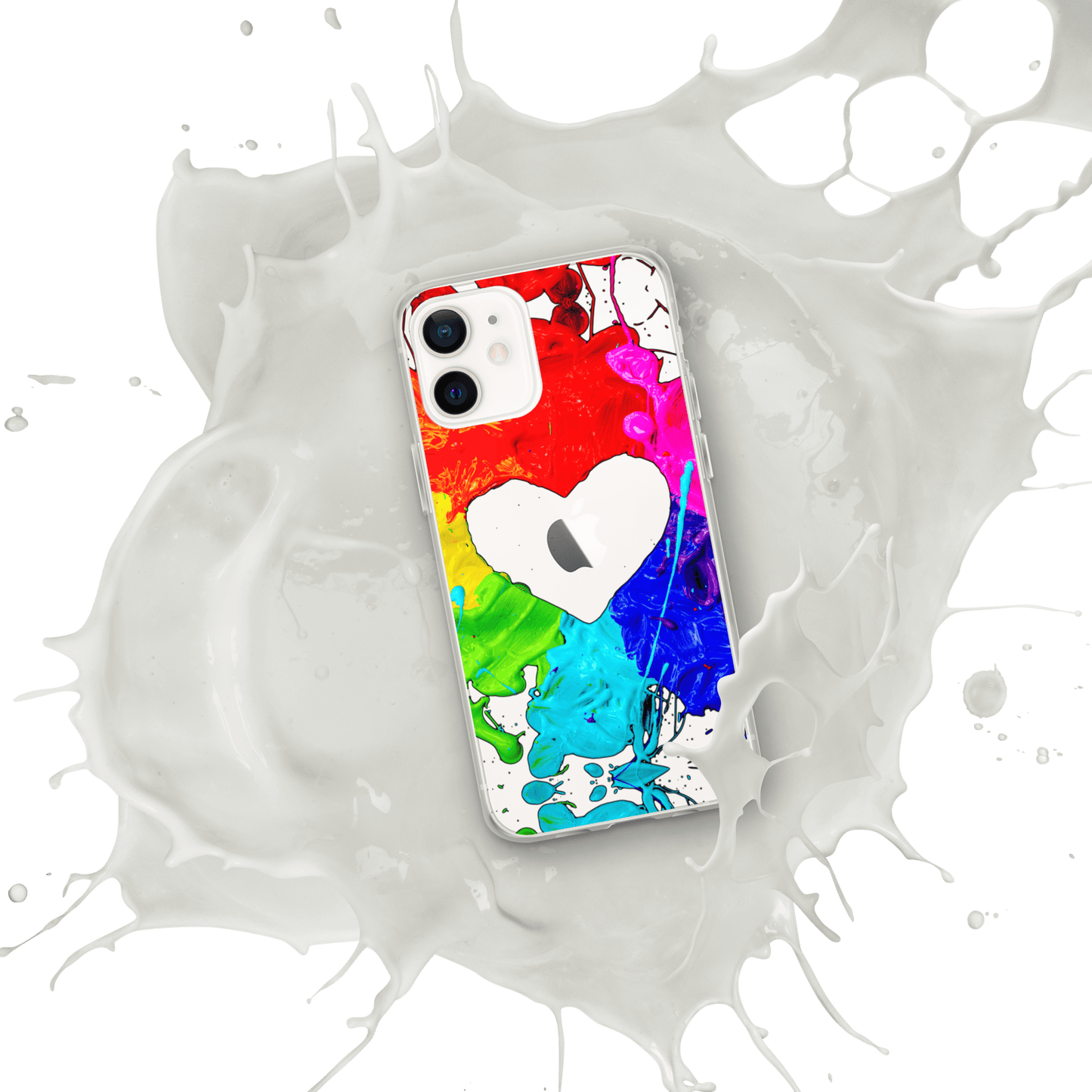 Heart Splash iPhone Case - The Grateful Hearts