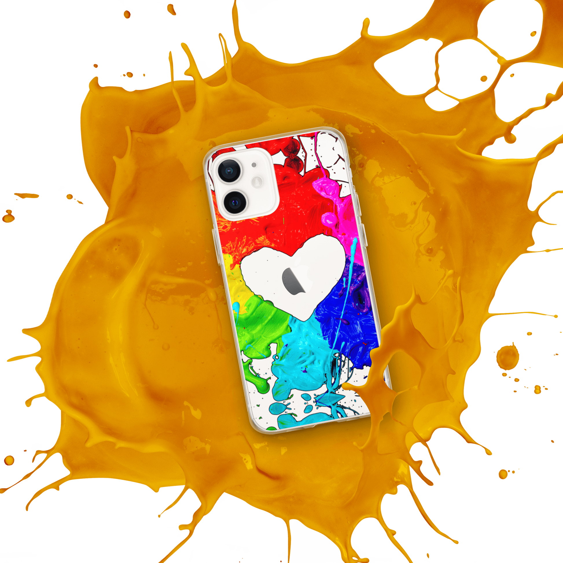 Heart Splash iPhone Case - The Grateful Hearts