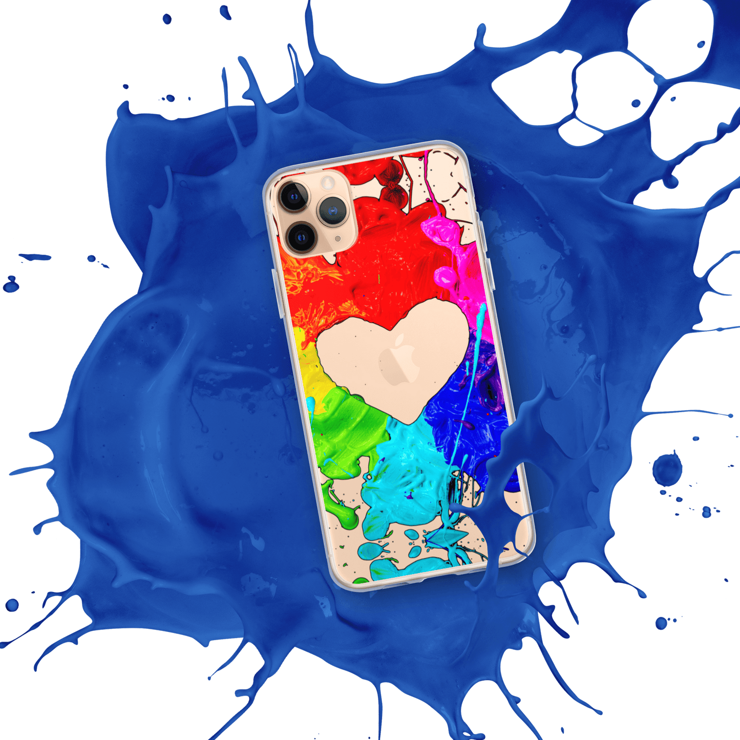 Heart Splash iPhone Case - The Grateful Hearts