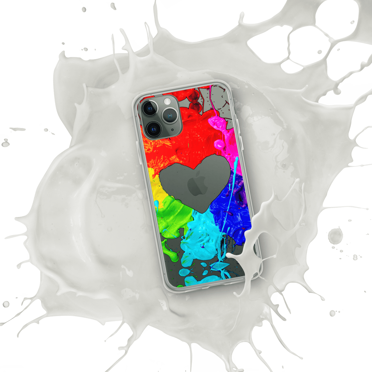 Heart Splash iPhone Case - The Grateful Hearts