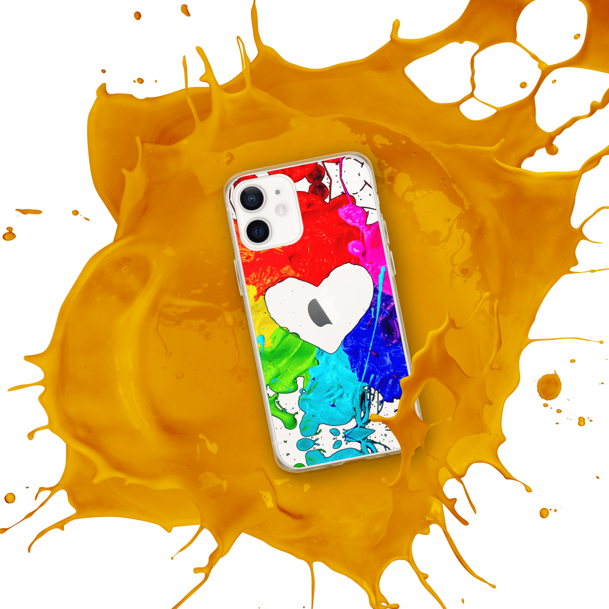 Heart Splash iPhone Case - The Grateful Hearts