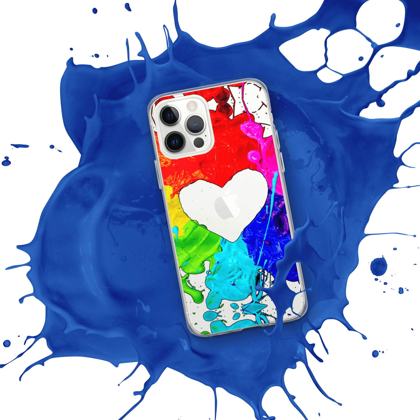 Heart Splash iPhone Case - The Grateful Hearts