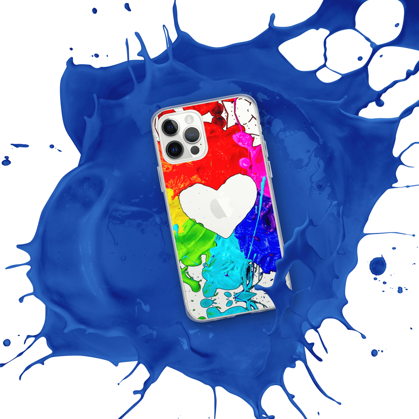 Heart Splash iPhone Case - The Grateful Hearts