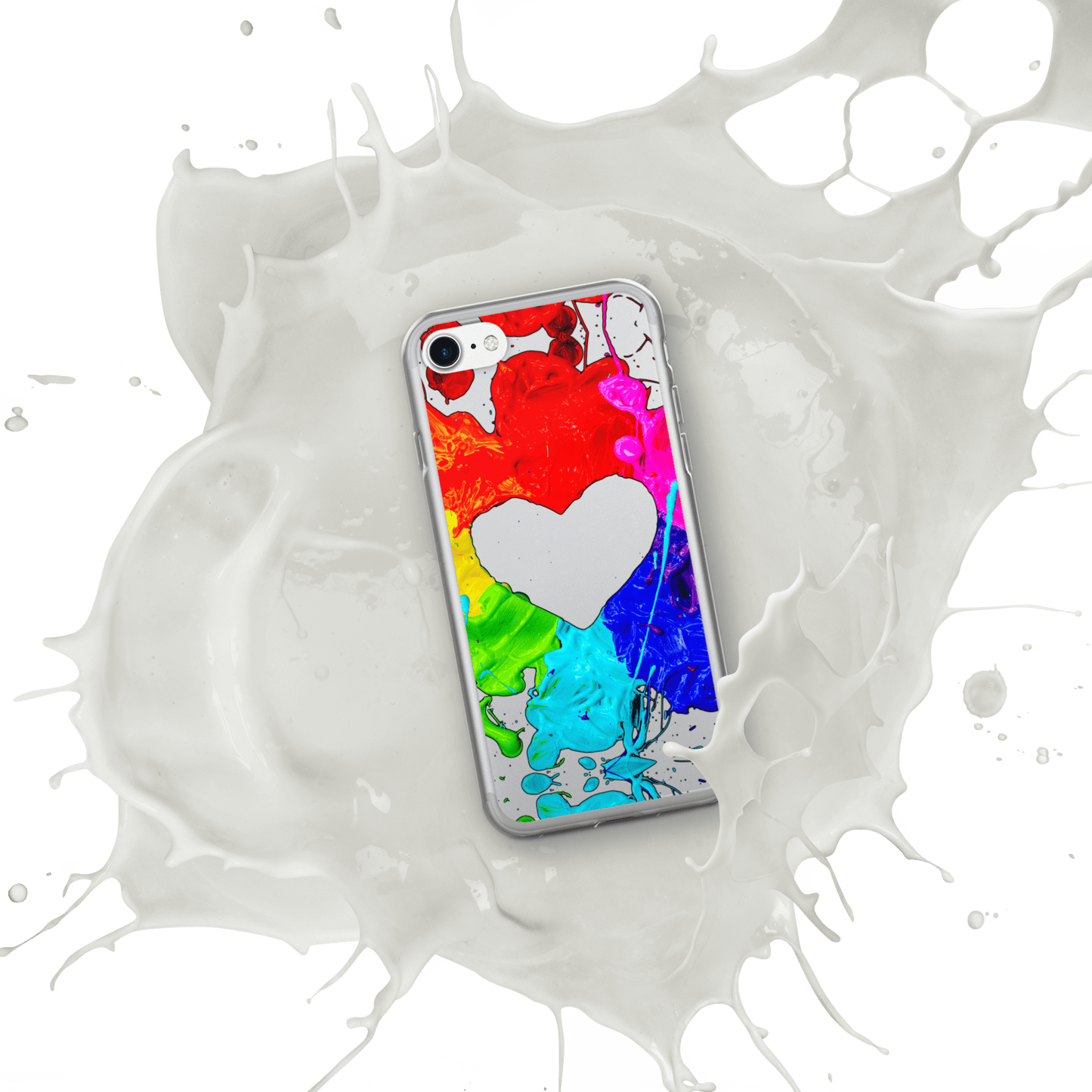 Heart Splash iPhone Case - The Grateful Hearts