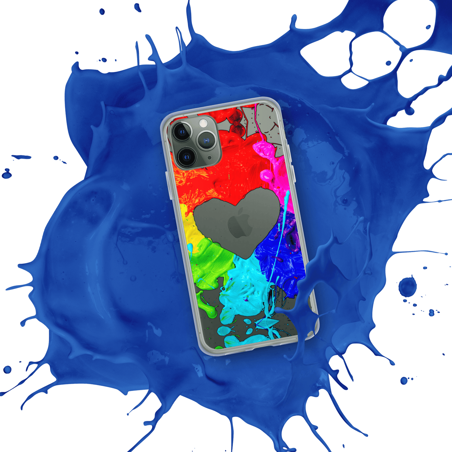 Heart Splash iPhone Case - The Grateful Hearts