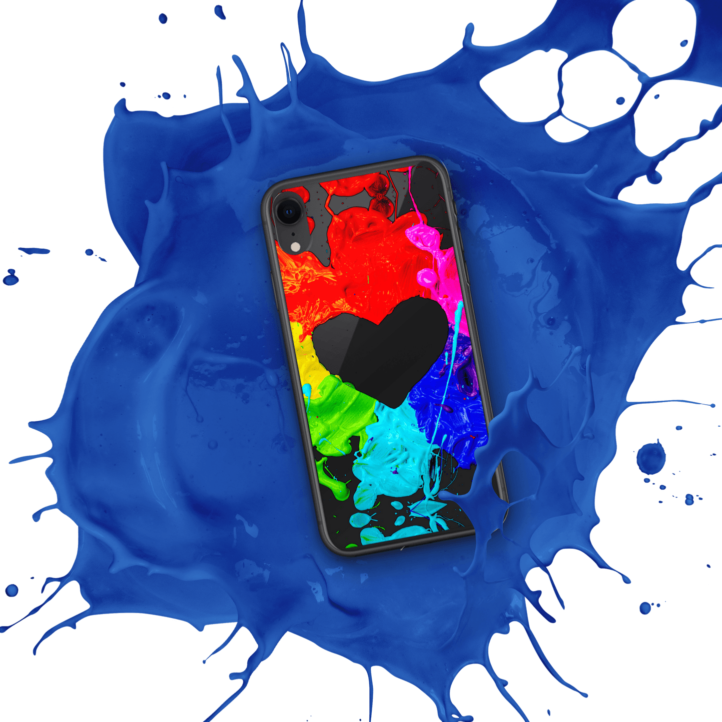 Heart Splash iPhone Case - The Grateful Hearts