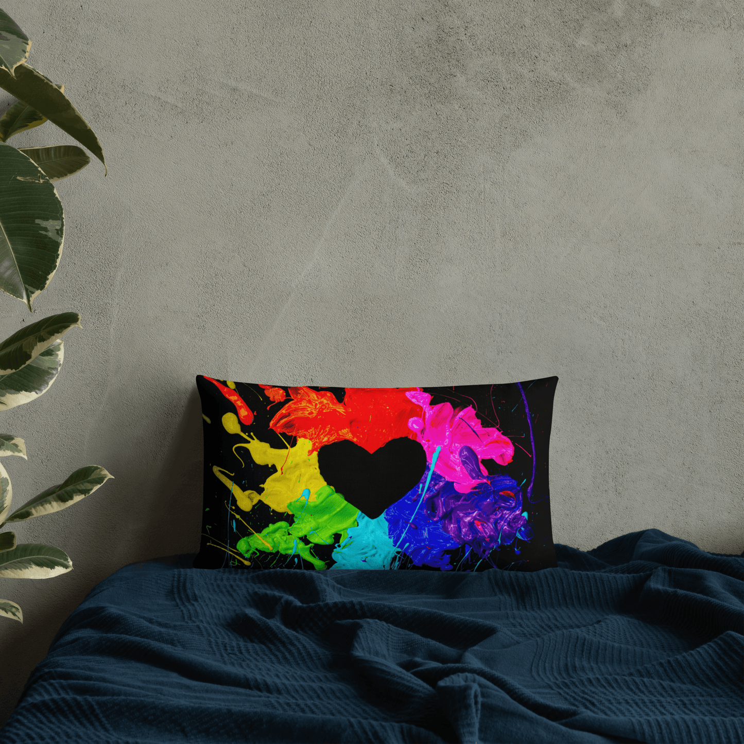 Heart Splash Premium Pillows ❤️ - The Grateful Hearts