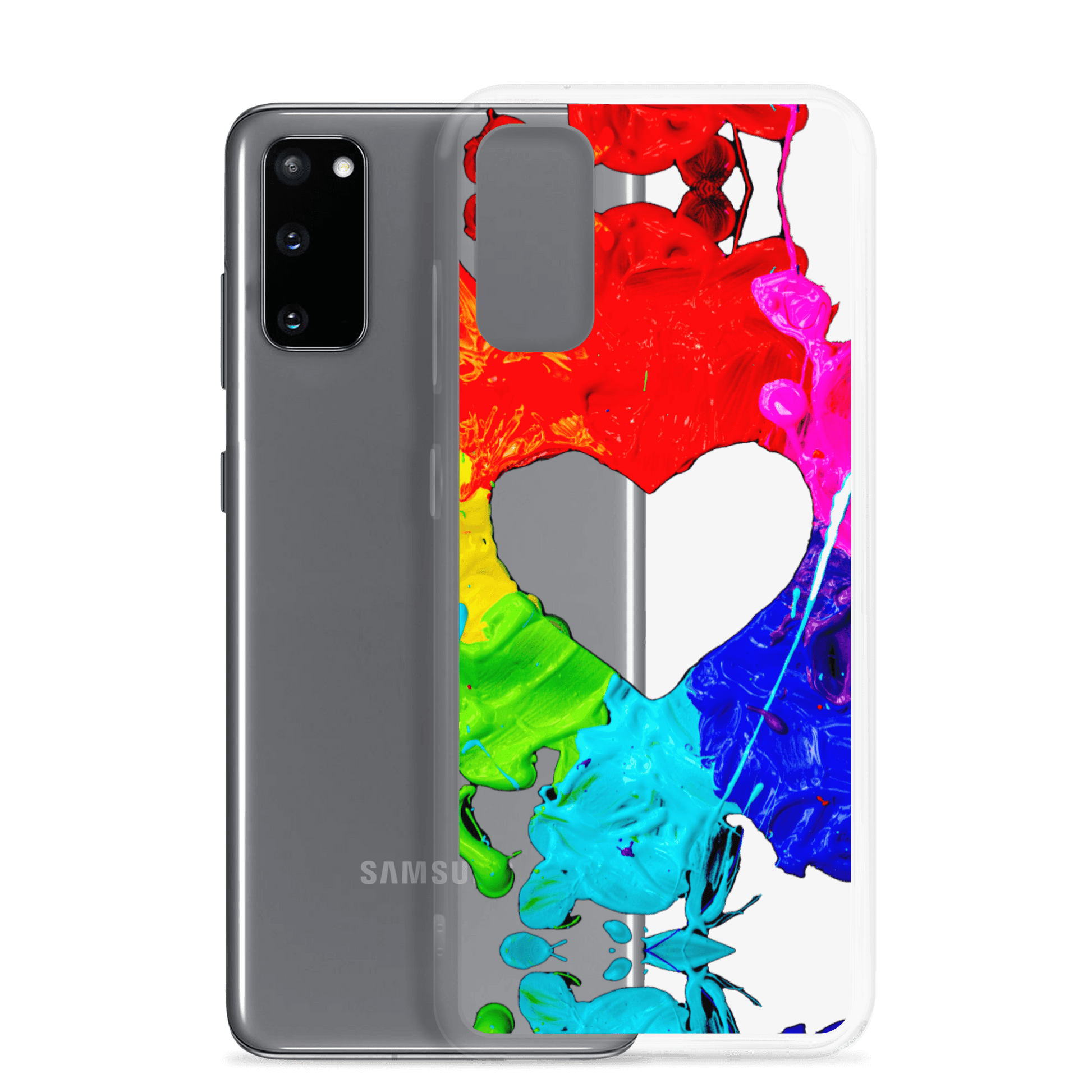 Heart Splash Samsung Case (Available for Various Models) - The Grateful Hearts