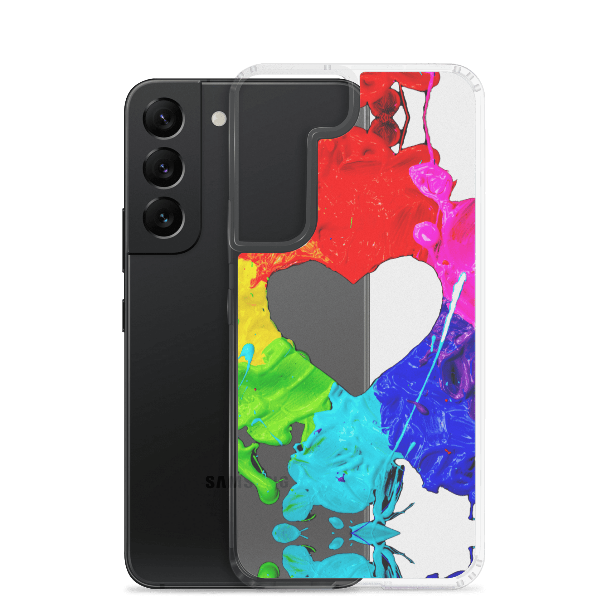 Heart Splash Samsung Case (Available for Various Models) - The Grateful Hearts