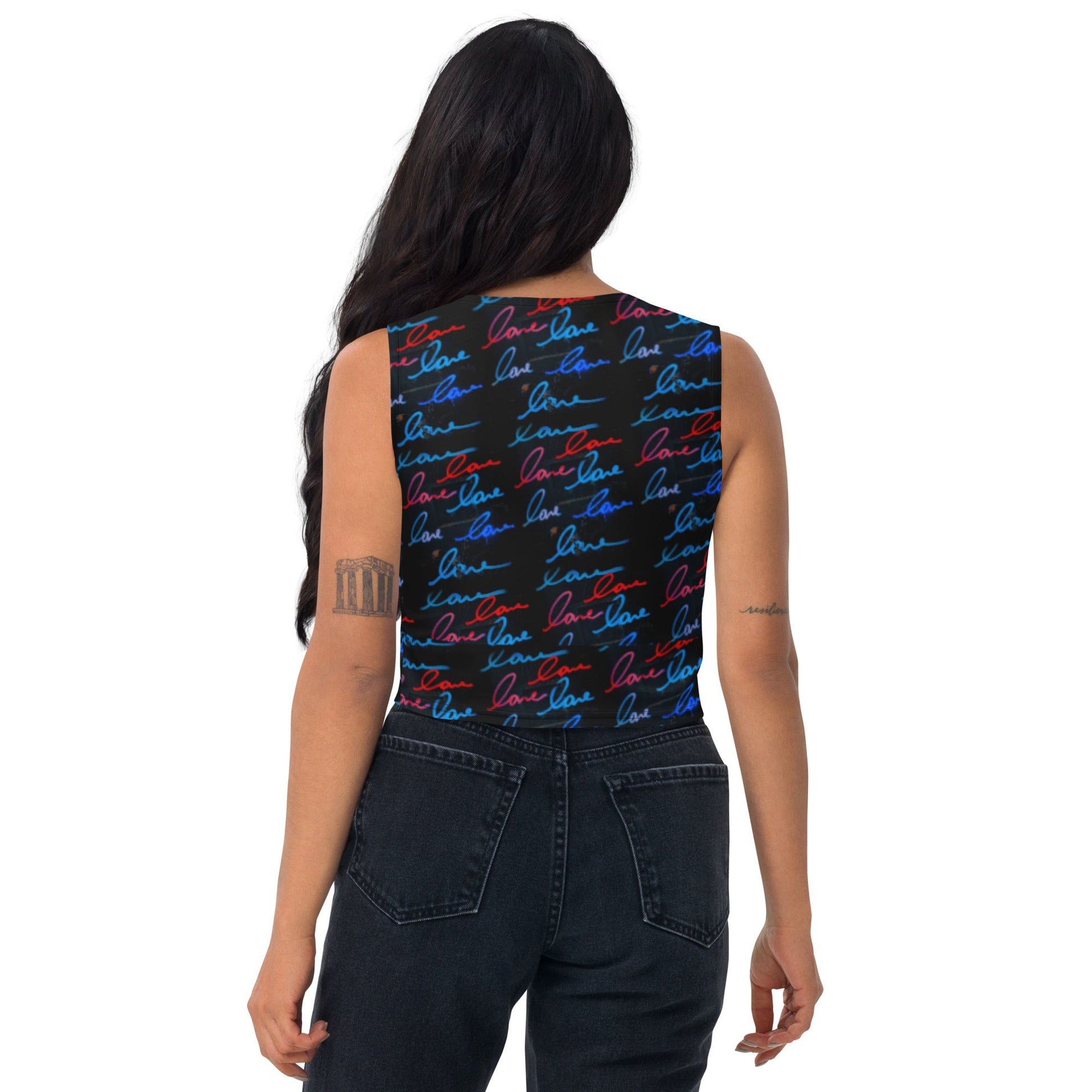 Love X Infinity ❤️ Women's Crop Top - The Grateful Hearts