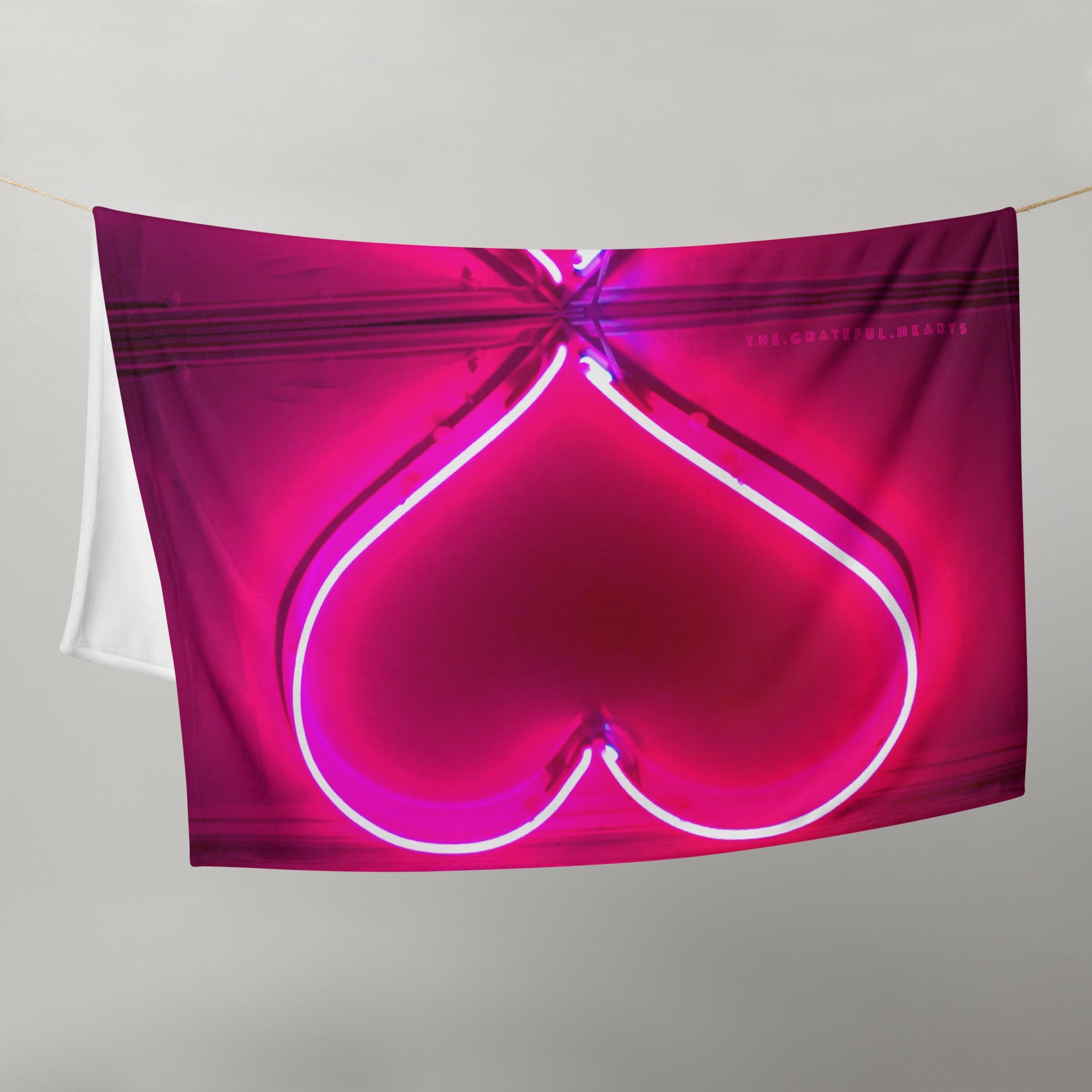 Neon 2024 throw blanket