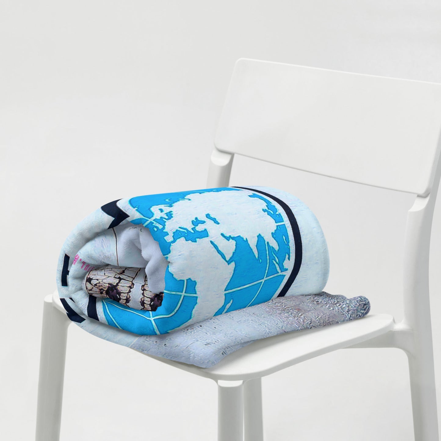 Planet Earth First Throw Blanket - The Grateful Hearts