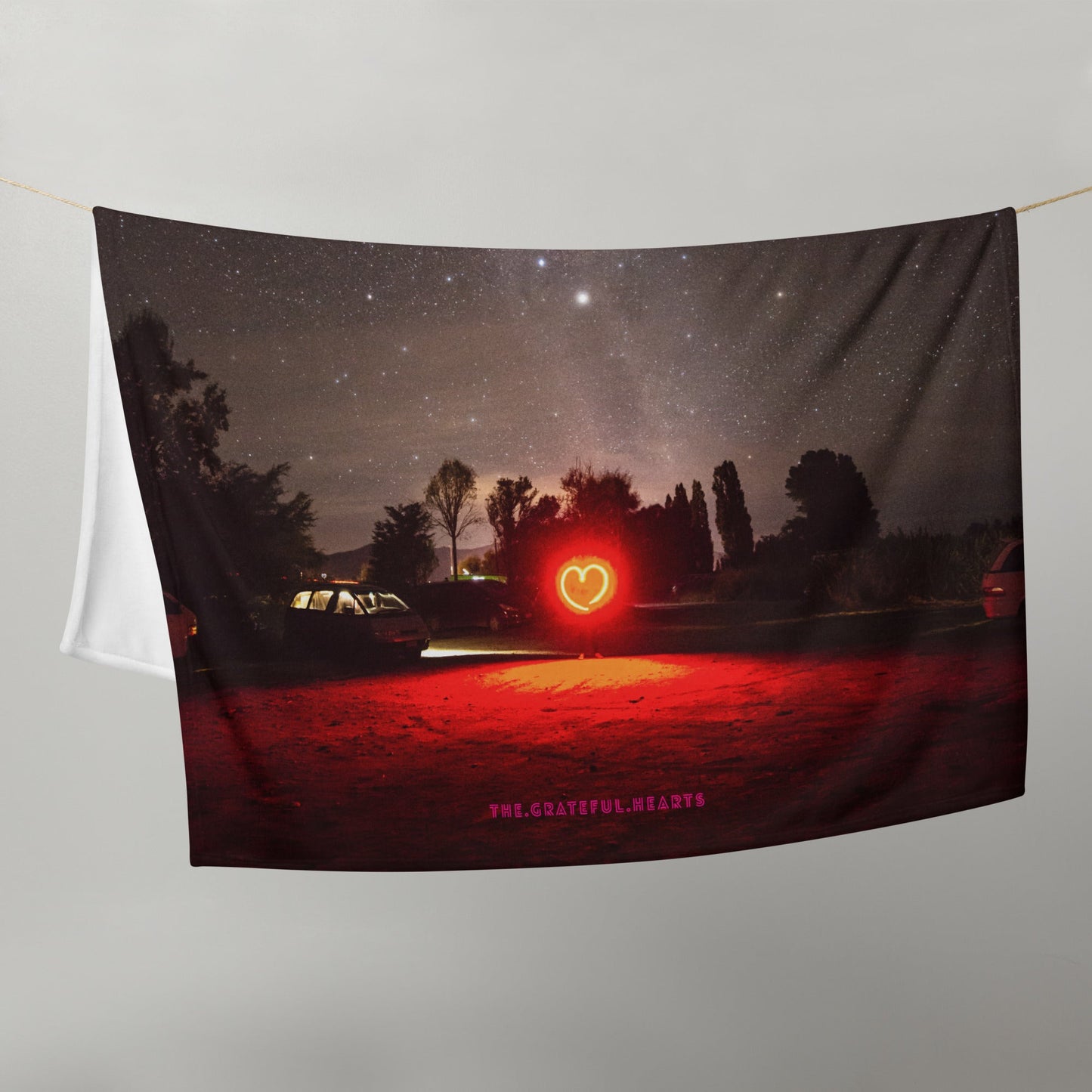 Starlight Love Throw Blanket - The Grateful Hearts